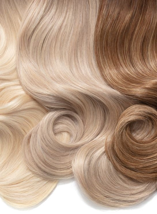 Introducing the importance of quality and color choice in hair extensions.