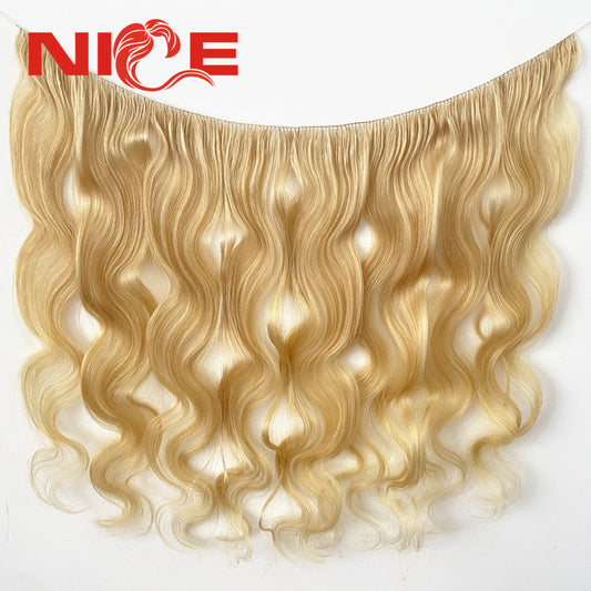 Feather Hair Hot sell in israel hair extension most popular virgin customized colour invisible feather hair extensions weft human