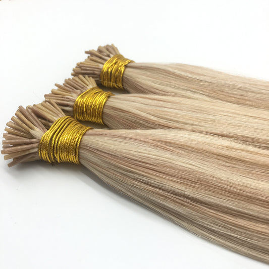 I Tip Most Popular Factory Price Buy Wholesale U V Fan Y I tip keratin human hair grey bond hair extensions